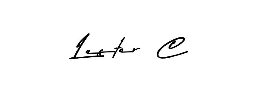 It looks lik you need a new signature style for name Lester  C. Design unique handwritten (Asem Kandis PERSONAL USE) signature with our free signature maker in just a few clicks. Lester  C signature style 9 images and pictures png
