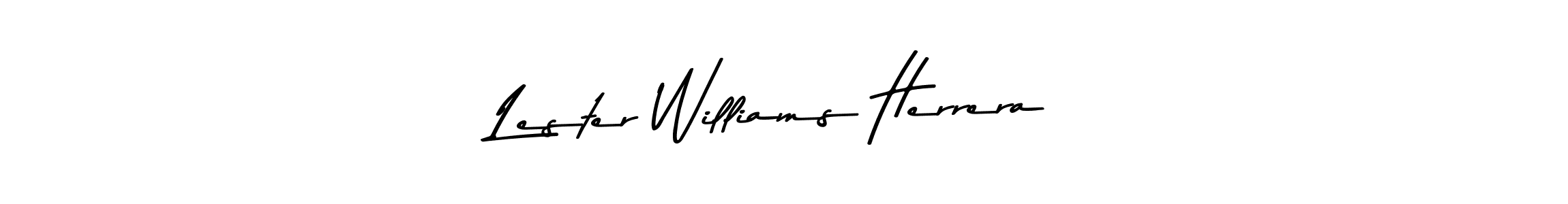 Design your own signature with our free online signature maker. With this signature software, you can create a handwritten (Asem Kandis PERSONAL USE) signature for name Lester Williams Herrera. Lester Williams Herrera signature style 9 images and pictures png