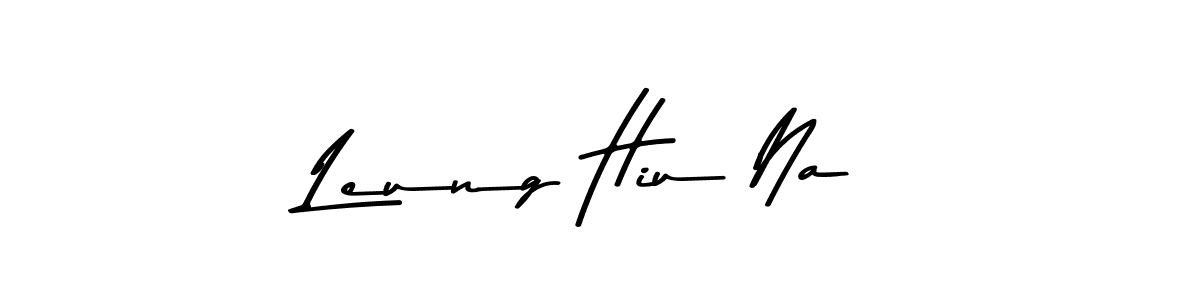 You can use this online signature creator to create a handwritten signature for the name Leung Hiu Na. This is the best online autograph maker. Leung Hiu Na signature style 9 images and pictures png