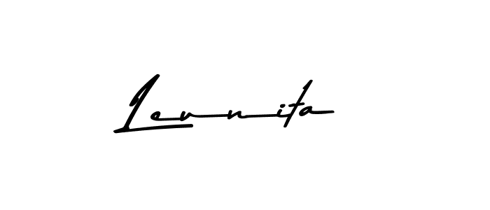 It looks lik you need a new signature style for name Leunita. Design unique handwritten (Asem Kandis PERSONAL USE) signature with our free signature maker in just a few clicks. Leunita signature style 9 images and pictures png