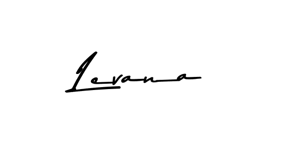 Levana stylish signature style. Best Handwritten Sign (Asem Kandis PERSONAL USE) for my name. Handwritten Signature Collection Ideas for my name Levana. Levana signature style 9 images and pictures png