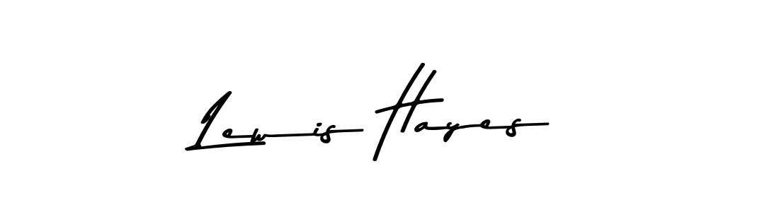 How to make Lewis Hayes signature? Asem Kandis PERSONAL USE is a professional autograph style. Create handwritten signature for Lewis Hayes name. Lewis Hayes signature style 9 images and pictures png