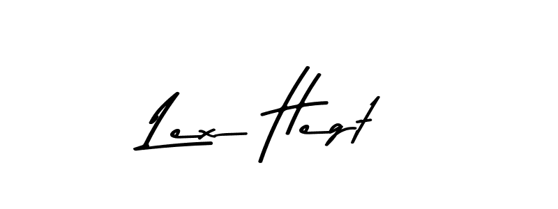 Create a beautiful signature design for name Lex Hegt. With this signature (Asem Kandis PERSONAL USE) fonts, you can make a handwritten signature for free. Lex Hegt signature style 9 images and pictures png