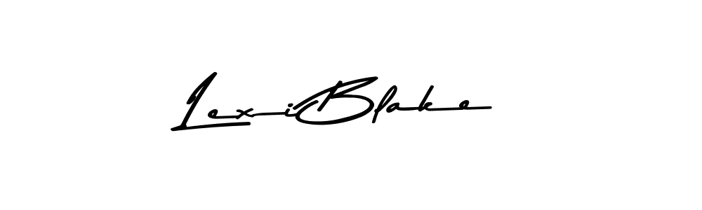 Make a beautiful signature design for name Lexi Blake. With this signature (Asem Kandis PERSONAL USE) style, you can create a handwritten signature for free. Lexi Blake signature style 9 images and pictures png