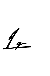 Make a beautiful signature design for name Lg. With this signature (Asem Kandis PERSONAL USE) style, you can create a handwritten signature for free. Lg signature style 9 images and pictures png