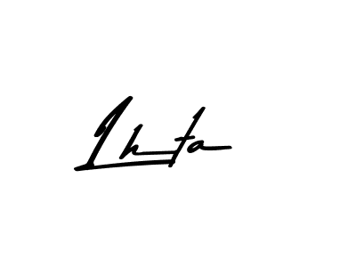It looks lik you need a new signature style for name Lhta. Design unique handwritten (Asem Kandis PERSONAL USE) signature with our free signature maker in just a few clicks. Lhta signature style 9 images and pictures png