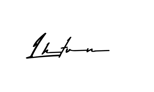 How to Draw Lhtun signature style? Asem Kandis PERSONAL USE is a latest design signature styles for name Lhtun. Lhtun signature style 9 images and pictures png