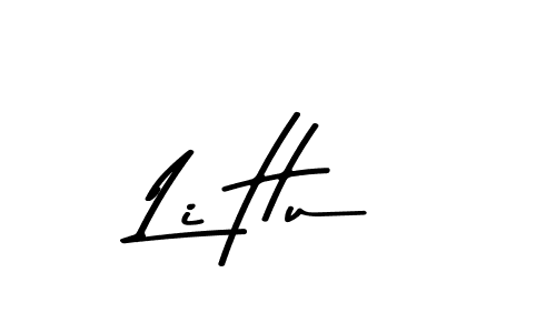 Li Hu stylish signature style. Best Handwritten Sign (Asem Kandis PERSONAL USE) for my name. Handwritten Signature Collection Ideas for my name Li Hu. Li Hu signature style 9 images and pictures png