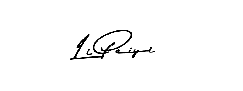 How to make Li Peiyi name signature. Use Asem Kandis PERSONAL USE style for creating short signs online. This is the latest handwritten sign. Li Peiyi signature style 9 images and pictures png