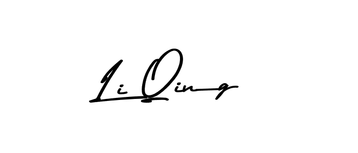 How to make Li Qing signature? Asem Kandis PERSONAL USE is a professional autograph style. Create handwritten signature for Li Qing name. Li Qing signature style 9 images and pictures png