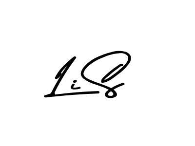 How to make Li S name signature. Use Asem Kandis PERSONAL USE style for creating short signs online. This is the latest handwritten sign. Li S signature style 9 images and pictures png