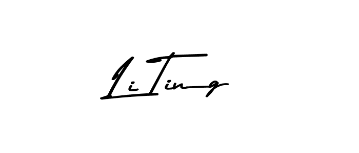 Also we have Li Ting name is the best signature style. Create professional handwritten signature collection using Asem Kandis PERSONAL USE autograph style. Li Ting signature style 9 images and pictures png