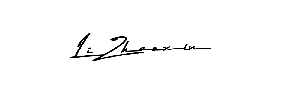 Make a short Li Zhaoxin signature style. Manage your documents anywhere anytime using Asem Kandis PERSONAL USE. Create and add eSignatures, submit forms, share and send files easily. Li Zhaoxin signature style 9 images and pictures png