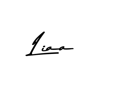 How to make Liaa signature? Asem Kandis PERSONAL USE is a professional autograph style. Create handwritten signature for Liaa name. Liaa signature style 9 images and pictures png