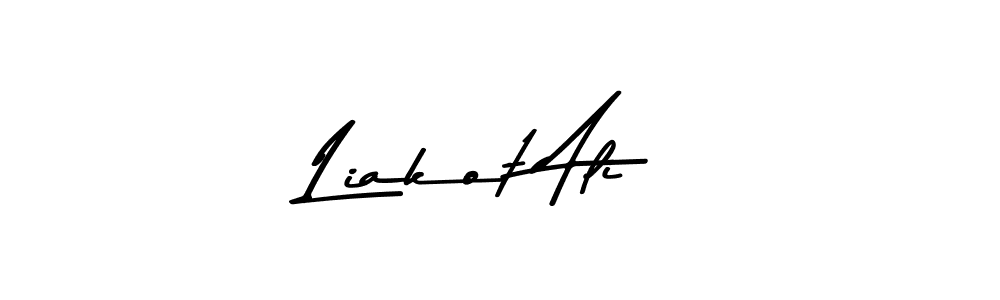 How to make Liakot Ali signature? Asem Kandis PERSONAL USE is a professional autograph style. Create handwritten signature for Liakot Ali name. Liakot Ali signature style 9 images and pictures png