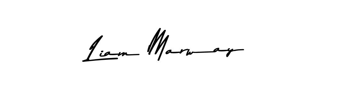 How to make Liam Marway signature? Asem Kandis PERSONAL USE is a professional autograph style. Create handwritten signature for Liam Marway name. Liam Marway signature style 9 images and pictures png