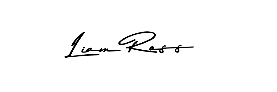 Use a signature maker to create a handwritten signature online. With this signature software, you can design (Asem Kandis PERSONAL USE) your own signature for name Liam Ross. Liam Ross signature style 9 images and pictures png