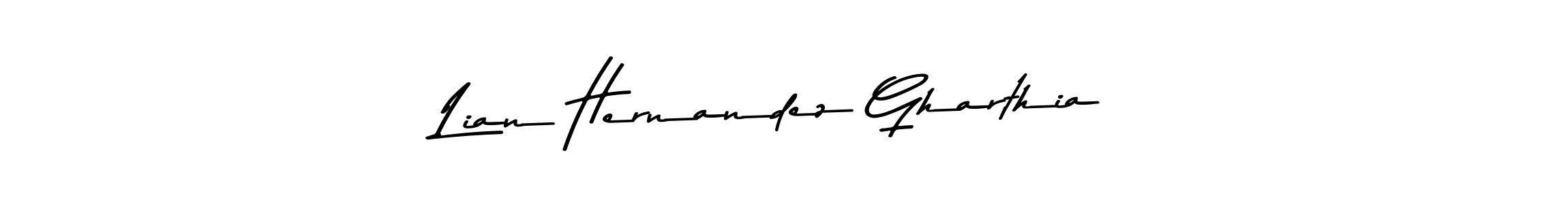 Also we have Lian Hernandez Gharthia name is the best signature style. Create professional handwritten signature collection using Asem Kandis PERSONAL USE autograph style. Lian Hernandez Gharthia signature style 9 images and pictures png