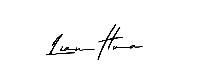 The best way (Asem Kandis PERSONAL USE) to make a short signature is to pick only two or three words in your name. The name Lian Hua include a total of six letters. For converting this name. Lian Hua signature style 9 images and pictures png