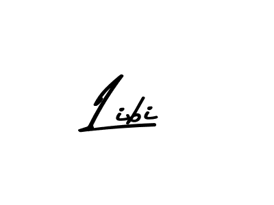 Libi stylish signature style. Best Handwritten Sign (Asem Kandis PERSONAL USE) for my name. Handwritten Signature Collection Ideas for my name Libi. Libi signature style 9 images and pictures png