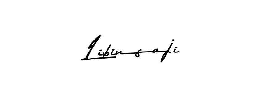 Design your own signature with our free online signature maker. With this signature software, you can create a handwritten (Asem Kandis PERSONAL USE) signature for name Libinsaji. Libinsaji signature style 9 images and pictures png