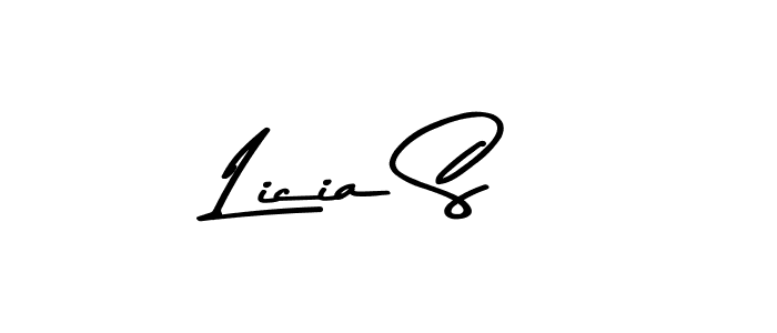 You can use this online signature creator to create a handwritten signature for the name Licia S. This is the best online autograph maker. Licia S signature style 9 images and pictures png