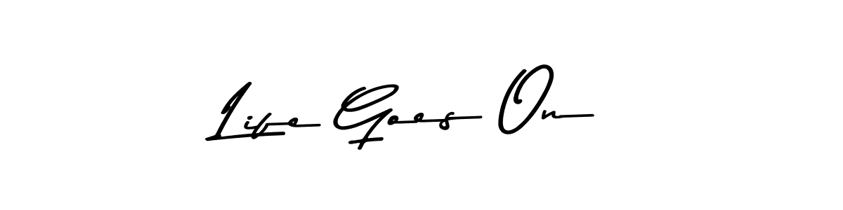 You can use this online signature creator to create a handwritten signature for the name Life Goes On. This is the best online autograph maker. Life Goes On signature style 9 images and pictures png