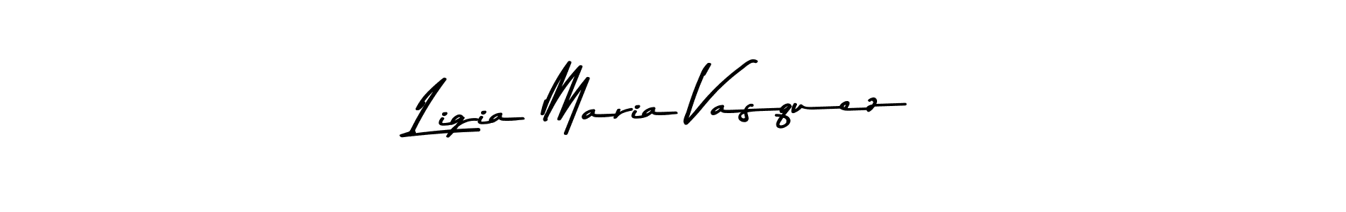 The best way (Asem Kandis PERSONAL USE) to make a short signature is to pick only two or three words in your name. The name Ligia Maria Vasquez include a total of six letters. For converting this name. Ligia Maria Vasquez signature style 9 images and pictures png