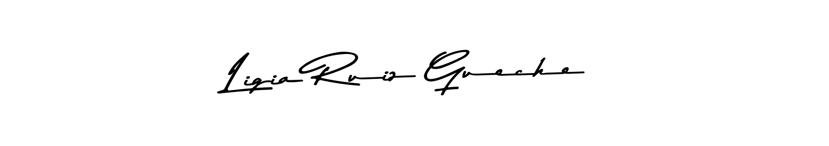 Similarly Asem Kandis PERSONAL USE is the best handwritten signature design. Signature creator online .You can use it as an online autograph creator for name Ligia Ruiz Gueche. Ligia Ruiz Gueche signature style 9 images and pictures png