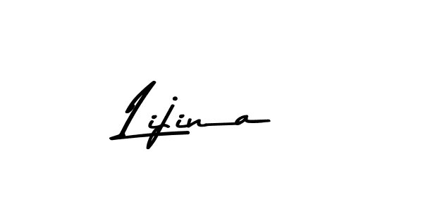 Similarly Asem Kandis PERSONAL USE is the best handwritten signature design. Signature creator online .You can use it as an online autograph creator for name Lijina. Lijina signature style 9 images and pictures png