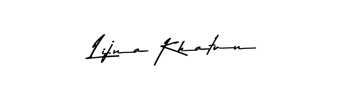 if you are searching for the best signature style for your name Lijna Khatun. so please give up your signature search. here we have designed multiple signature styles  using Asem Kandis PERSONAL USE. Lijna Khatun signature style 9 images and pictures png