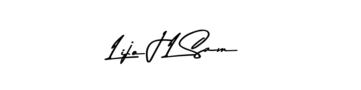 Similarly Asem Kandis PERSONAL USE is the best handwritten signature design. Signature creator online .You can use it as an online autograph creator for name Lijo J L Sam. Lijo J L Sam signature style 9 images and pictures png
