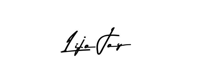 Use a signature maker to create a handwritten signature online. With this signature software, you can design (Asem Kandis PERSONAL USE) your own signature for name Lijo Joy. Lijo Joy signature style 9 images and pictures png