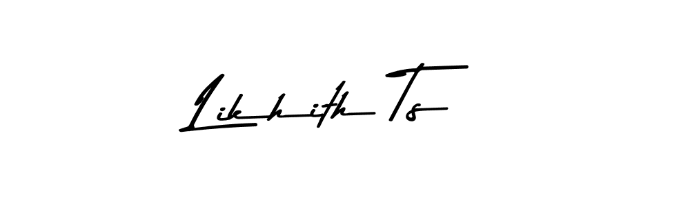 How to Draw Likhith Ts signature style? Asem Kandis PERSONAL USE is a latest design signature styles for name Likhith Ts. Likhith Ts signature style 9 images and pictures png