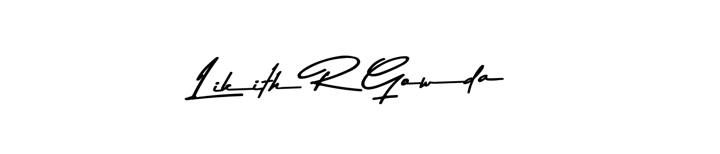 You should practise on your own different ways (Asem Kandis PERSONAL USE) to write your name (Likith R Gowda) in signature. don't let someone else do it for you. Likith R Gowda signature style 9 images and pictures png