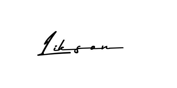 This is the best signature style for the Likson name. Also you like these signature font (Asem Kandis PERSONAL USE). Mix name signature. Likson signature style 9 images and pictures png