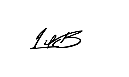 How to make Lil B name signature. Use Asem Kandis PERSONAL USE style for creating short signs online. This is the latest handwritten sign. Lil B signature style 9 images and pictures png