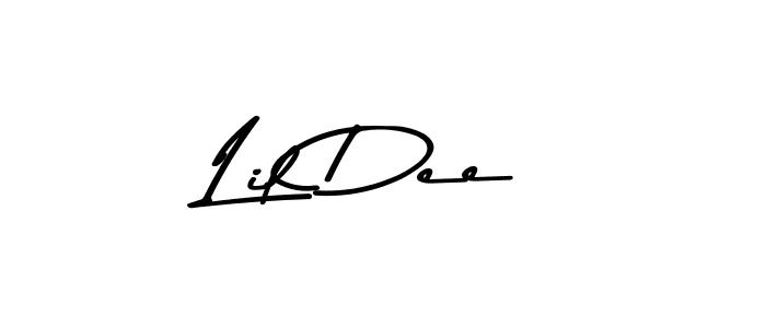 How to Draw Lil Dee signature style? Asem Kandis PERSONAL USE is a latest design signature styles for name Lil Dee. Lil Dee signature style 9 images and pictures png