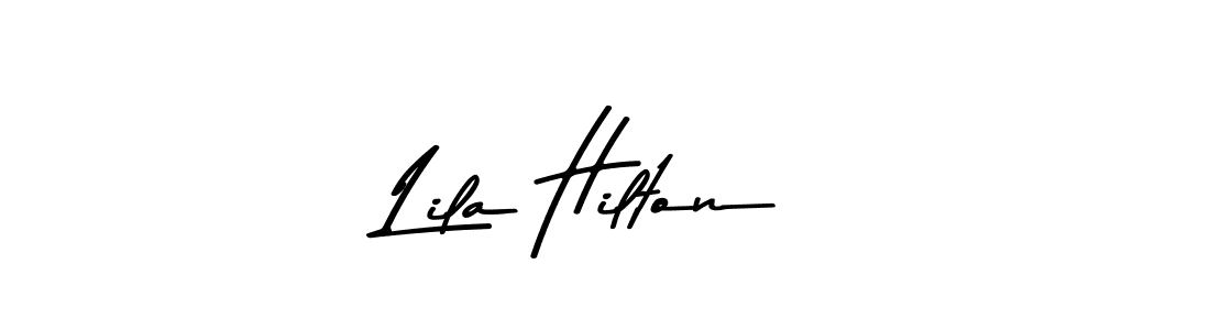 Make a beautiful signature design for name Lila Hilton. Use this online signature maker to create a handwritten signature for free. Lila Hilton signature style 9 images and pictures png