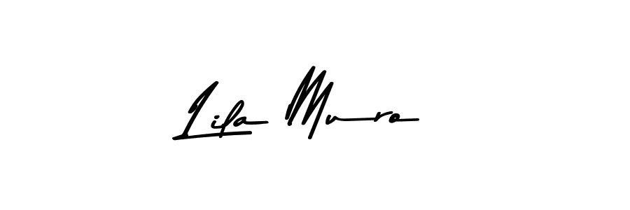 Lila Muro stylish signature style. Best Handwritten Sign (Asem Kandis PERSONAL USE) for my name. Handwritten Signature Collection Ideas for my name Lila Muro. Lila Muro signature style 9 images and pictures png