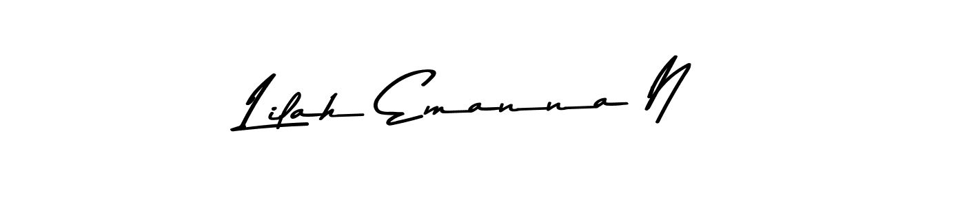 Make a beautiful signature design for name Lilah Emanna N. Use this online signature maker to create a handwritten signature for free. Lilah Emanna N signature style 9 images and pictures png