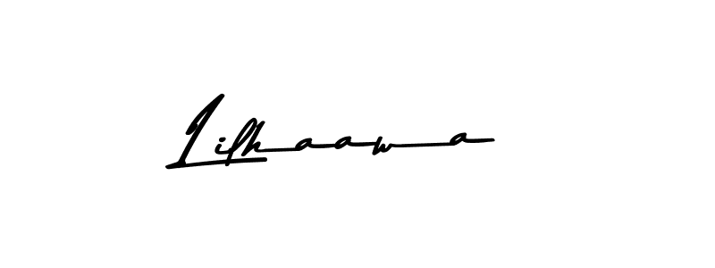 Here are the top 10 professional signature styles for the name Lilhaawa. These are the best autograph styles you can use for your name. Lilhaawa signature style 9 images and pictures png