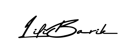 Explore multiple handwriting variations for Lili Barik including this stunning Asem Kandis PERSONAL USE design. Free to use across all platforms. Lili Barik signature style 9 images and pictures png