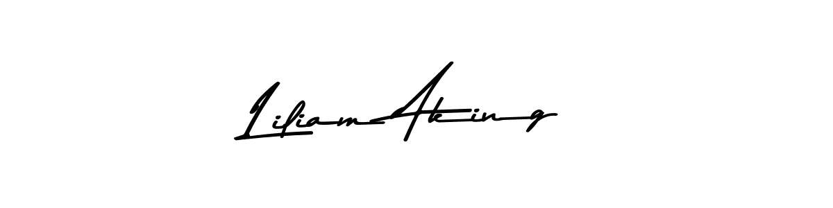 Make a beautiful signature design for name Liliam Aking. Use this online signature maker to create a handwritten signature for free. Liliam Aking signature style 9 images and pictures png