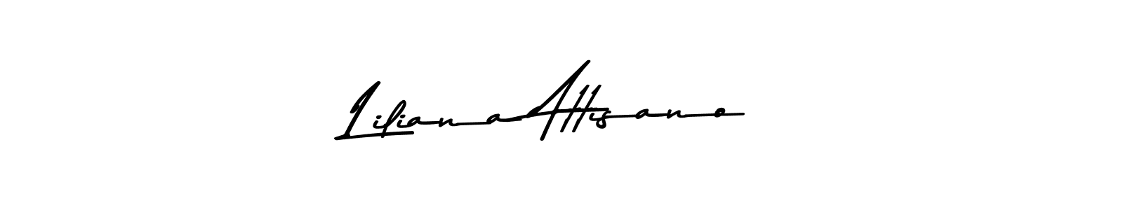 Similarly Asem Kandis PERSONAL USE is the best handwritten signature design. Signature creator online .You can use it as an online autograph creator for name Liliana Attisano. Liliana Attisano signature style 9 images and pictures png