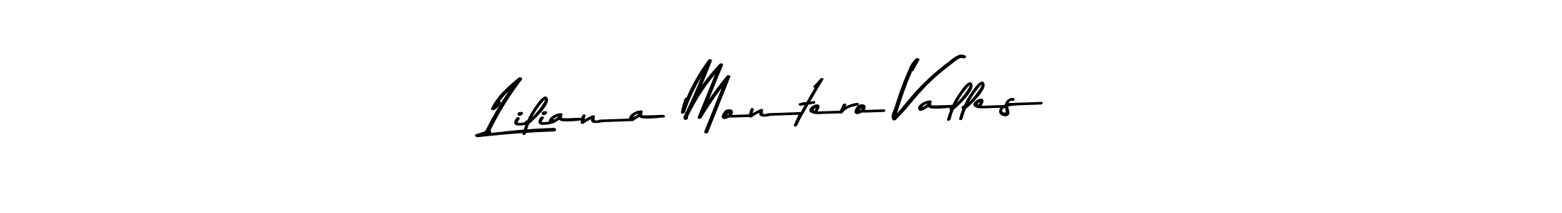 Make a beautiful signature design for name Liliana Montero Valles. Use this online signature maker to create a handwritten signature for free. Liliana Montero Valles signature style 9 images and pictures png