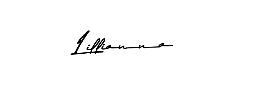 Lillianna stylish signature style. Best Handwritten Sign (Asem Kandis PERSONAL USE) for my name. Handwritten Signature Collection Ideas for my name Lillianna. Lillianna signature style 9 images and pictures png