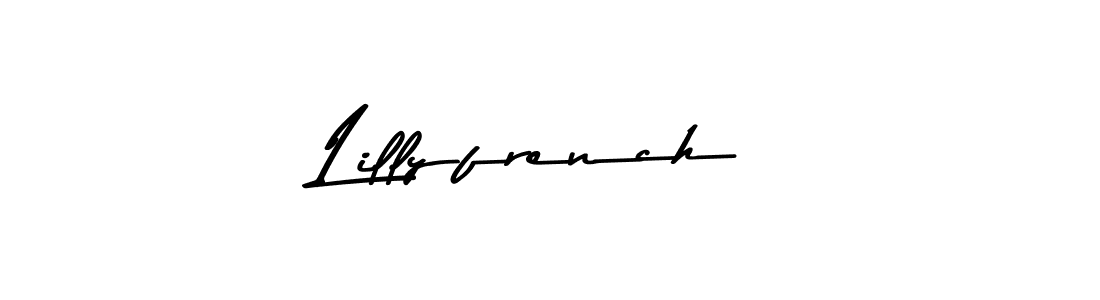 It looks lik you need a new signature style for name Lillyfrench. Design unique handwritten (Asem Kandis PERSONAL USE) signature with our free signature maker in just a few clicks. Lillyfrench signature style 9 images and pictures png
