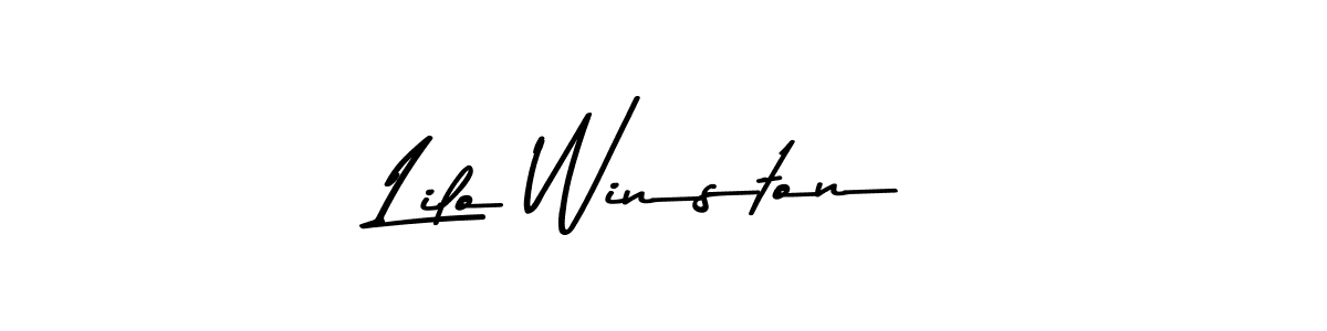 Make a beautiful signature design for name Lilo Winston. Use this online signature maker to create a handwritten signature for free. Lilo Winston signature style 9 images and pictures png