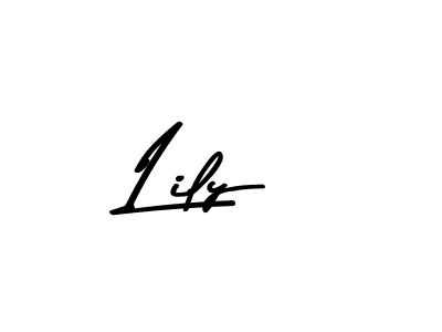How to make Lily name signature. Use Asem Kandis PERSONAL USE style for creating short signs online. This is the latest handwritten sign. Lily signature style 9 images and pictures png